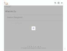 Tablet Screenshot of mebydesign.com